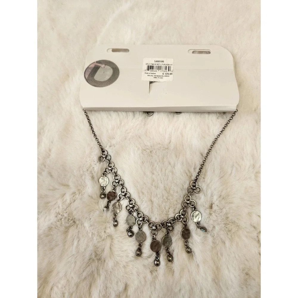 NWT Swarovski Crystallized 5480100 Necklace W/Earrings Set $129 - Picture 9 of 14